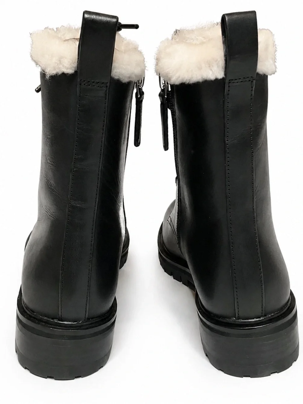 Kate Spade Jemma Black Combat Boot Womens SZ 7 Utility Gorpcore Witchy Goth